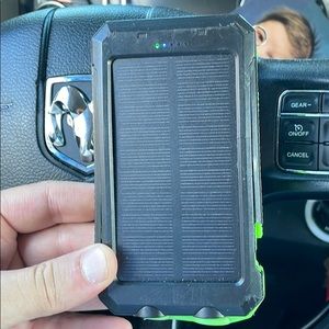 Solar charger for cell phone